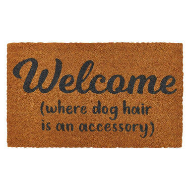 Welcome Dog Hair Doormat Park Designs - The Fox Decor